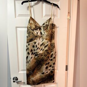 Just Cavalli Animal Print Dress